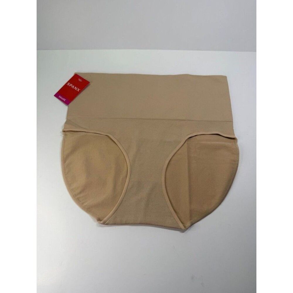 SPANX Everyday Shaping Panties High Waist Brief Soft Nude XL Shapewear